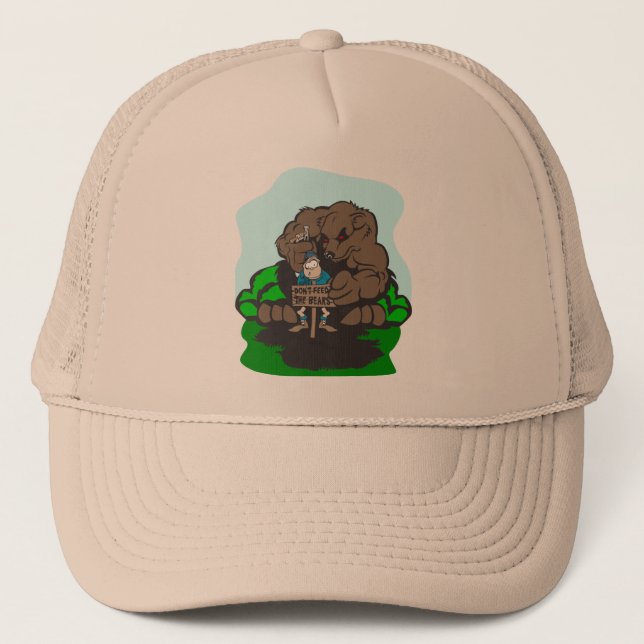 Camping Fun Trucker Hat (Front)