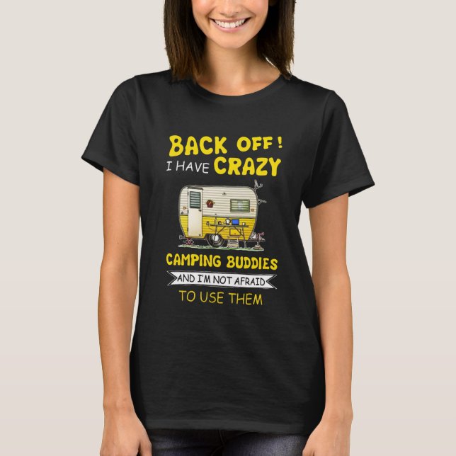 Camping Funny dire pour le T-shirt du prochain voy (Devant)