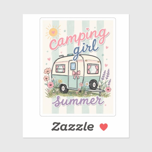 Camping Girl Summer Trip (Sheet)