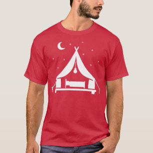 Camping glamping tent T-Shirt