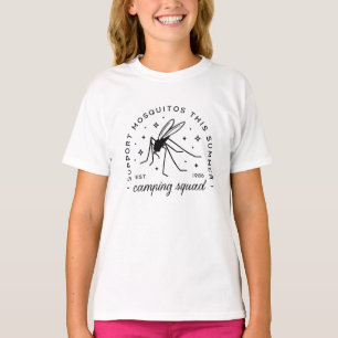 Camping group mosquito funny summer camp trip T-Shirt
