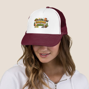 Camping & Hiking Adventure T-Shirt Outdoor hat