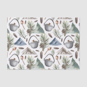 Camping, Hiking, Outdoors and Nature Themed  Tissue Paper