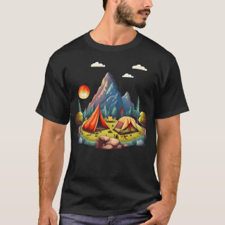 Camping Inents Design vintage T-Shirt