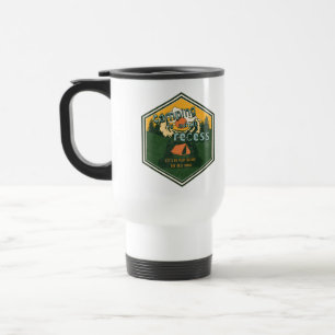 Camping is Adult Recess, Let's go play Travel Mug