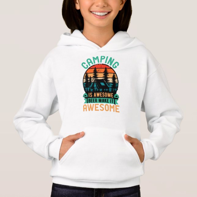 Camping is Awesome Beer Make it Awesome (Front)