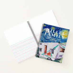 Camping Journal   Custom Road Trip Journal