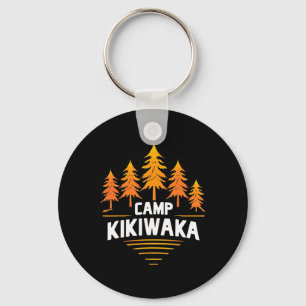 Camping Kikiwaka Summer Camp Forest Hiking Outdoor Keychain