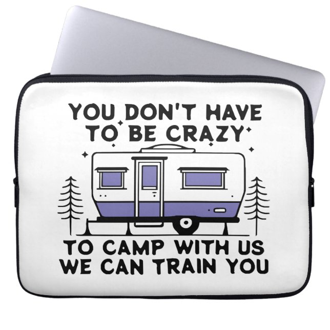 Camping Legend Since Forever Laptop Sleeve (Front)