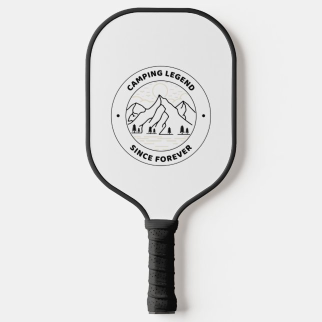 Camping Legend Since Forever  Pickleball Paddle (Front)