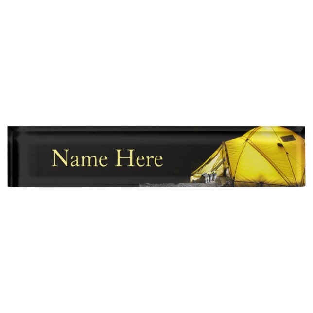 Camping Life, Camping Nameplate (Front)