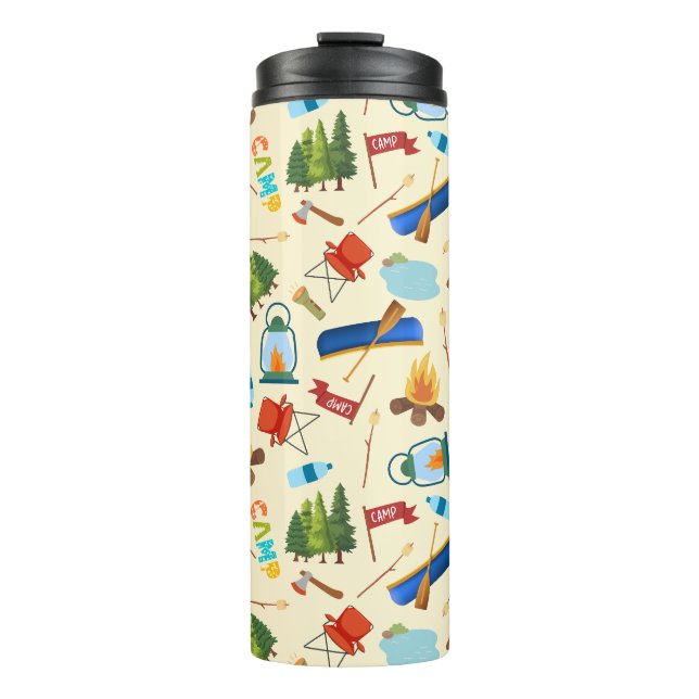 Camping Life Thermal Tumbler (Front)