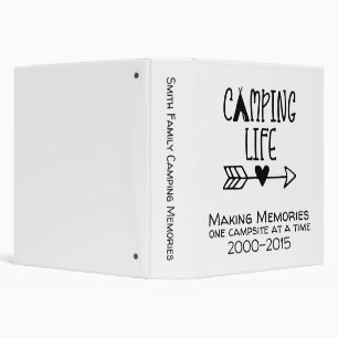 Camping Life Trucker Hat Binder