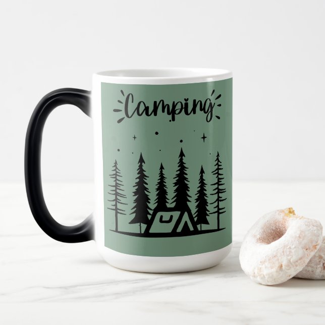 Camping Magic Mug (With Donut)