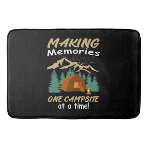 CAMPING Making Memories Bath Mat