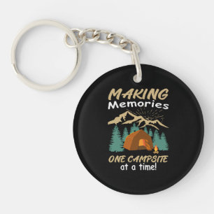 CAMPING Making Memories Keychain