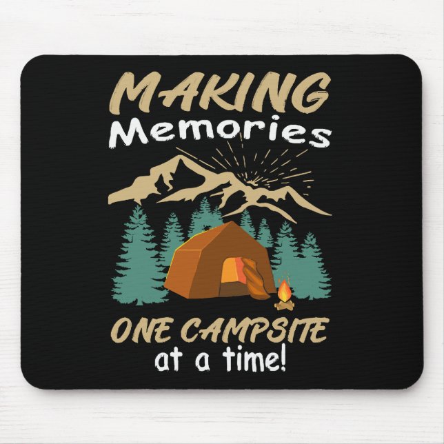 CAMPING Making Memories Mouse Pad (Front)