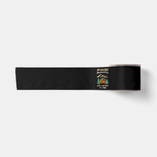 CAMPING Making Memories Satin Ribbon