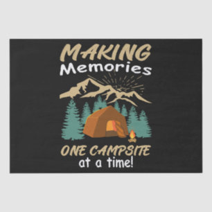 CAMPING Making Memories Tissue Paper