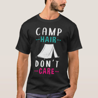 Camping Mama Camper Camp Hair gift T-Shirt