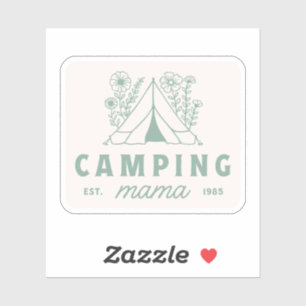 Camping mama mom summer camp mother aesthetic