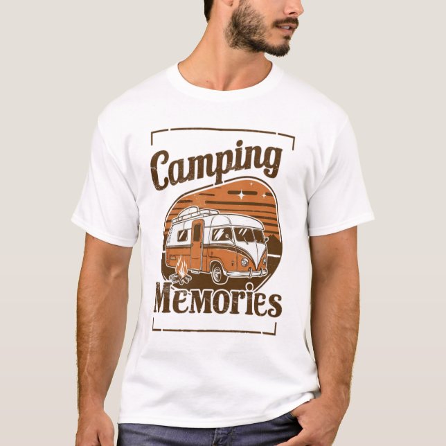 Camping Memories, design T-Shirt (Front)