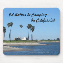 Camping, Mission Bay Beach, California