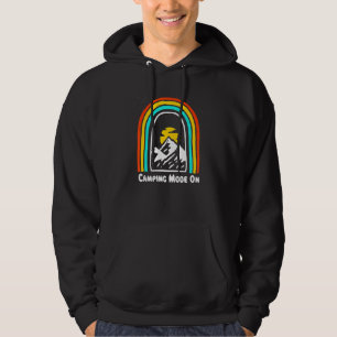 Camping Mode On Wildlife Nature Outdoor Trees Camp Hoodie