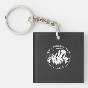 Camping & Mountains Keychain