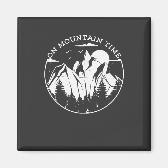 Camping & Mountains Magnet (Front)