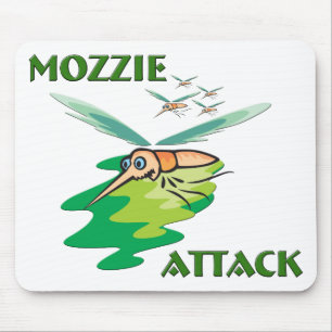 Camping Mozzie Mouse Pad