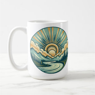 Camping Mug, Enamel Mug For Campers, Gift for Out
