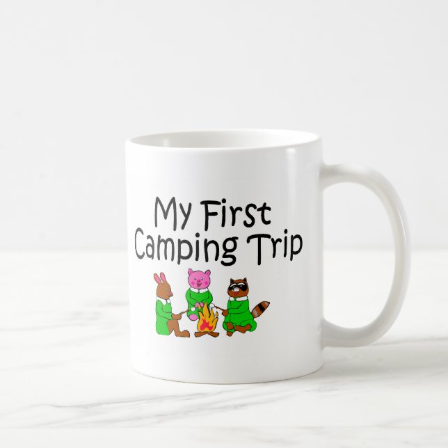 Camping My First Camping Trip Coffee Mug (Right)