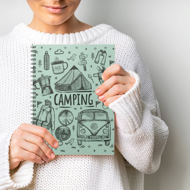 Camping Outdoor Illustration Notebook (Creator Uploaded)
