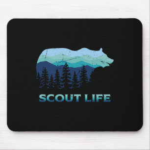 Camping Outdoor Scouting Hiking Scout Life  Mouse Pad