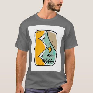 Camping Painting T-Shirt