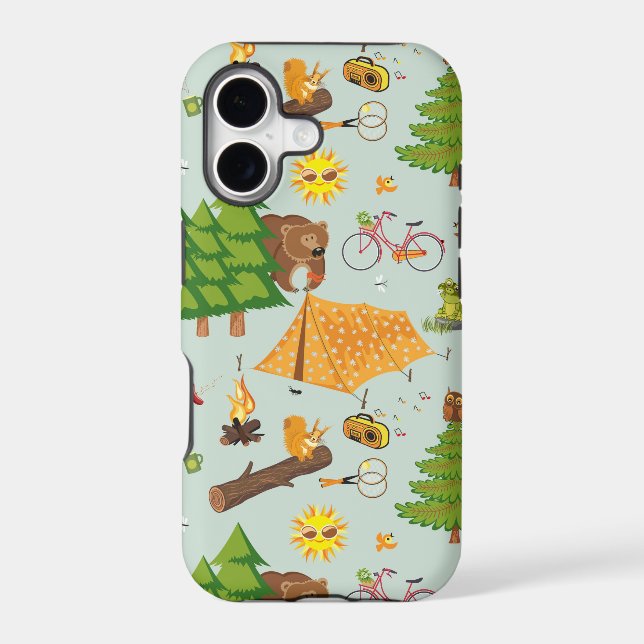 Camping Pattern (Back)