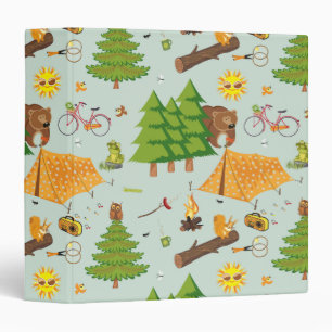 Camping Pattern Binder