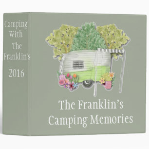 Camping Photo Album Binder