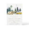 Camping Pine Forest Yellow Van Couples Shower