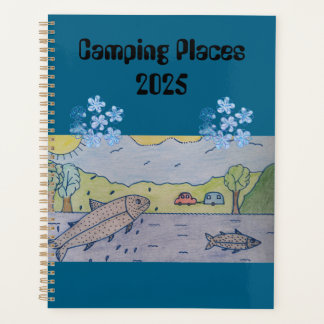 Camping Places 2025 Planner