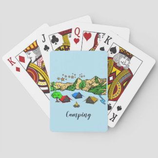 Camping Playing Cards