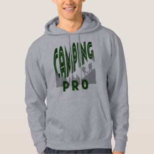 Camping pro - professional camper hoodie for him