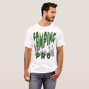 Camping pro - professional camper masculine T-Shirt