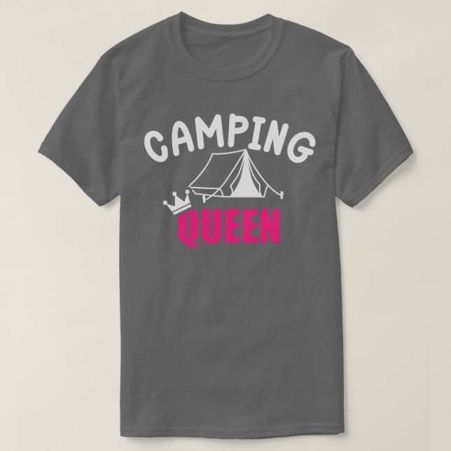 Camping Queen T-Shirt (Design Front)