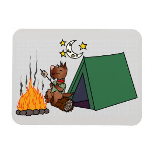Camping Scot Magnet