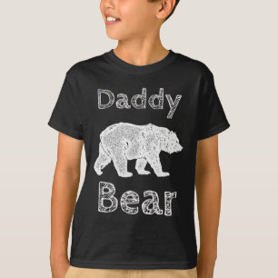 Camping Shirts For Men Funny Daddy Bear T Shirt Fa