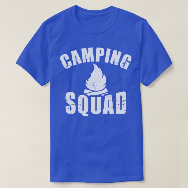 Camping Squad 1 T-Shirt (Design Front)