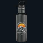Camping Squad Modern Family Camping Custom 710 Ml Water Bottle<br><div class="desc">Going on a family camping vacation? Customize these camping retro camping stainless steel water bottle for the whole family by adding your family name or custom text, and year of the adventure. I hope it’s not just about the cool design that caught your eye but the fact you’ll never find...</div>