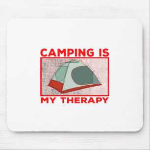 Camping Squad Mouse Pad